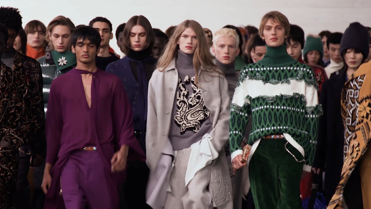ETRO Man Fall Winter 22-23 Fashion Show