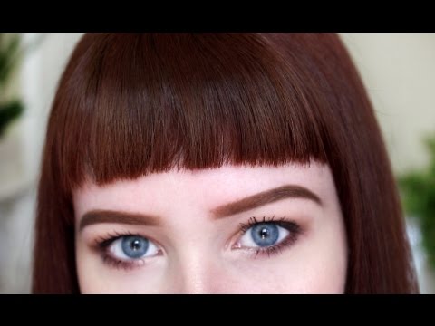 CUTTING MY OWN BETTY BANGS