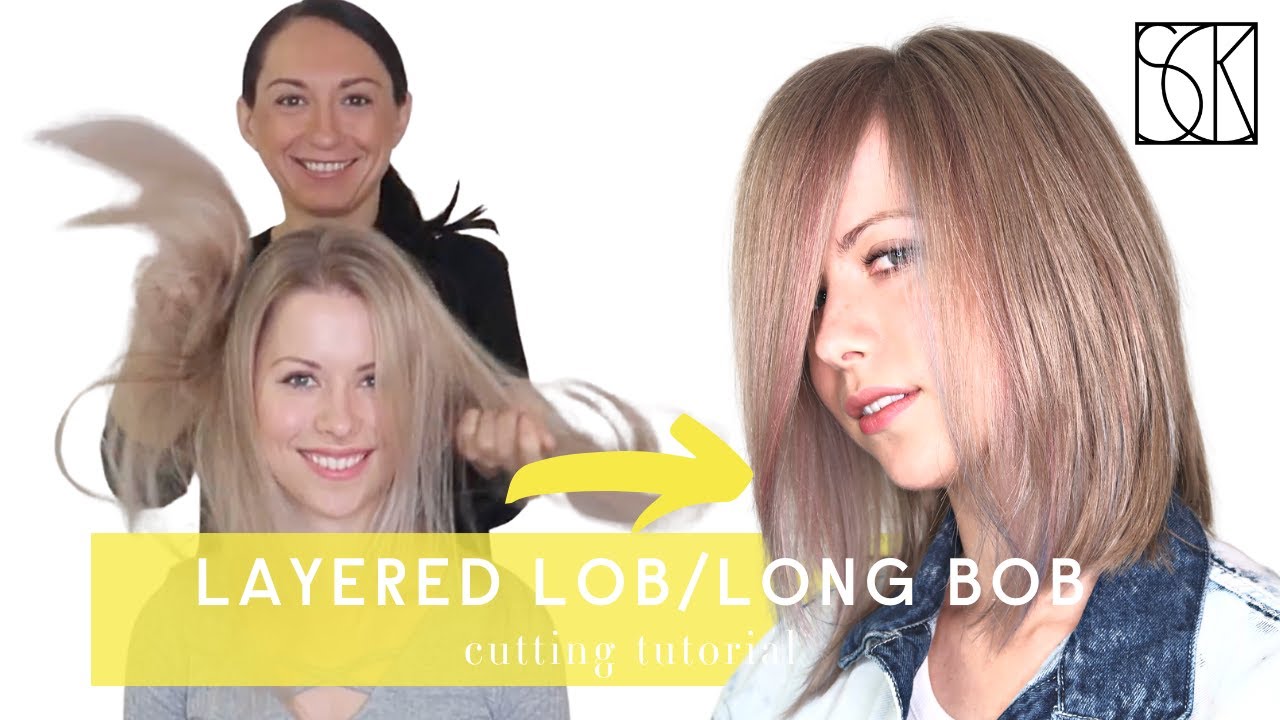 BOB/LOB - LONG BOB HAIRCUT - tutorial by SANJA KARASMAN