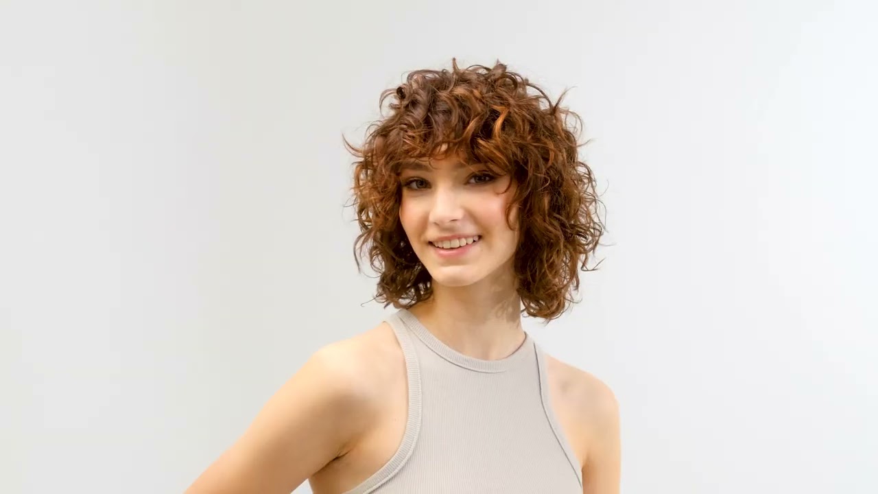 La shag bouclée selon Tchip Coiffure