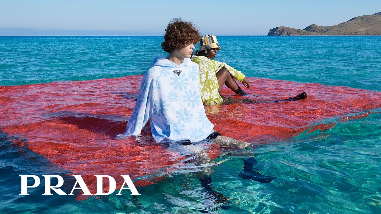 Miuccia Prada and Raf Simons present Prada SS22 menswear collection