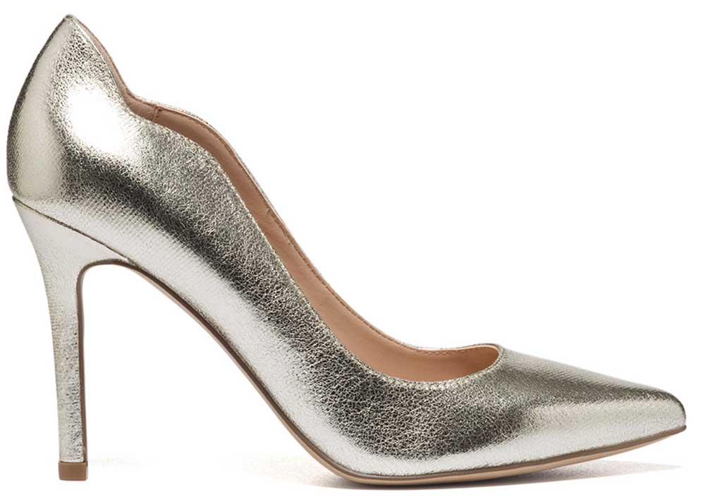 scarpe argento pittarosso