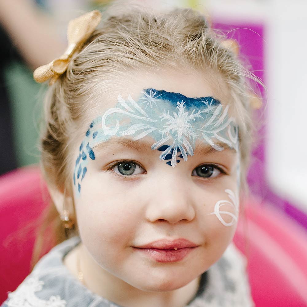 Tutorial trucco bambina Elsa Frozen Carnevale 2015