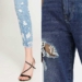 Jeans strappati fai da te
