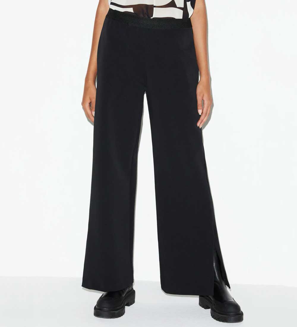 pantaloni neri vita alta pantaloni neri vita alta