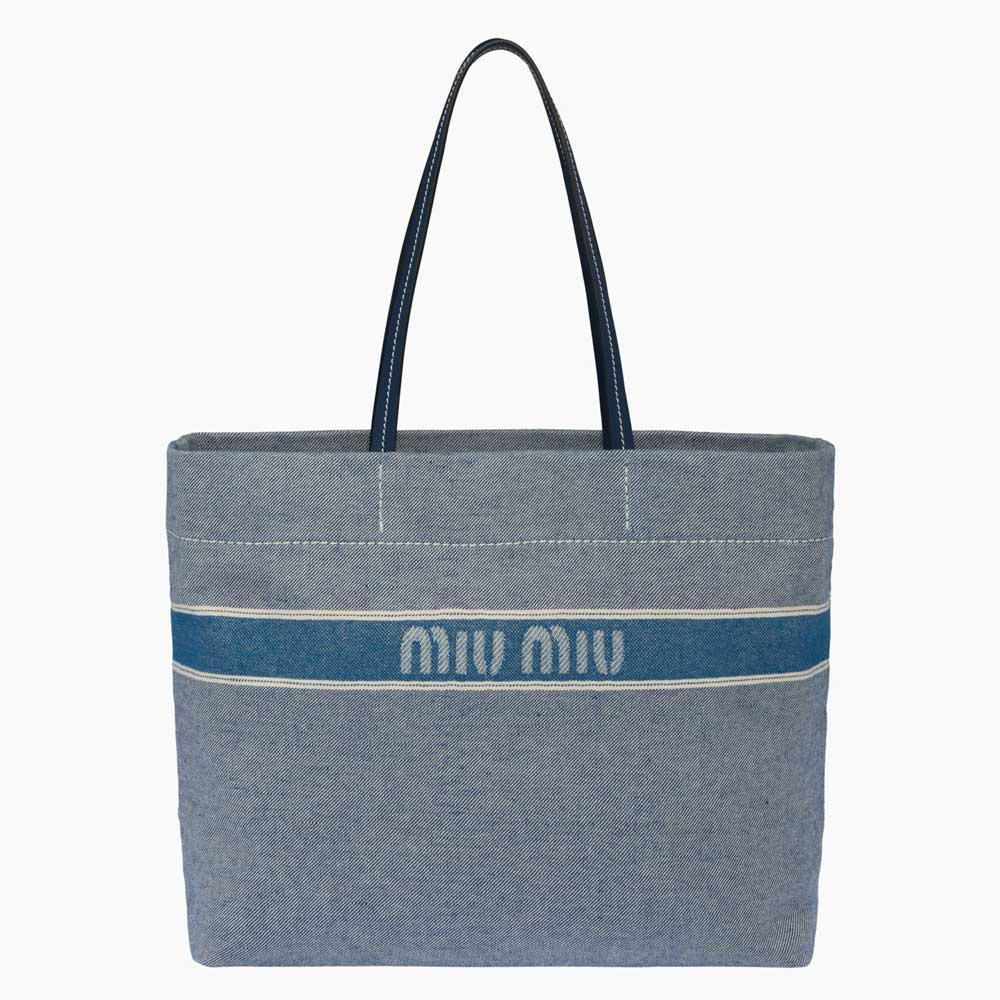 Borsa shopping in denim Borsa shopping in denim