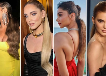 Le più belle acconciature con coda delle Vip per cerimonia