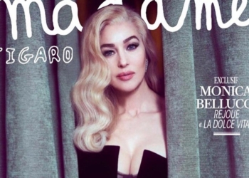 Monica Bellucci capelli biondi