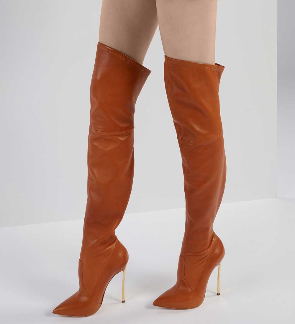 stivali cuissardes color cognac stivali cuissardes color cognac