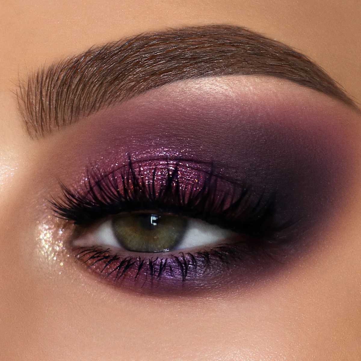 Trucco occhi smokey viola Trucco occhi smokey viola