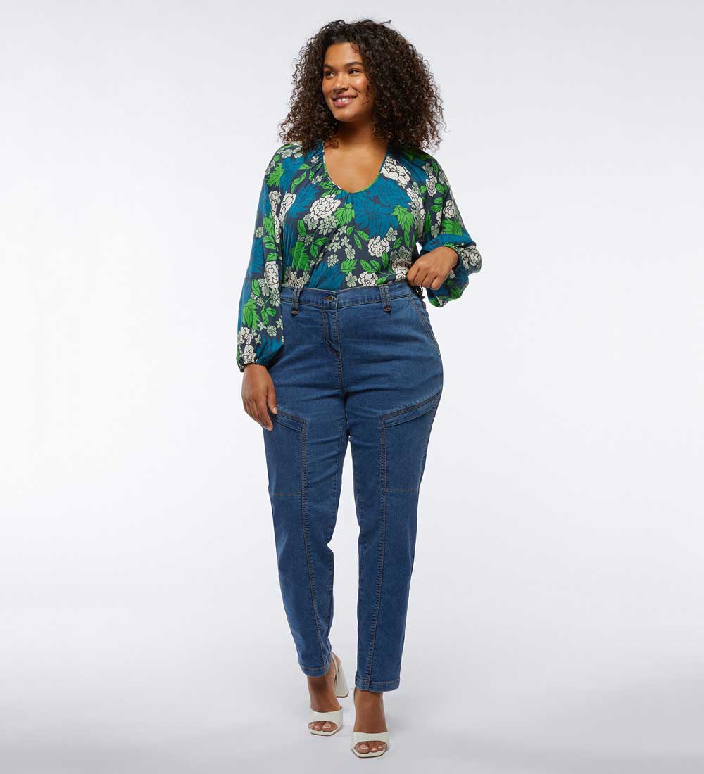Jeans cargo Fiorella Rubino Jeans cargo Fiorella Rubino
