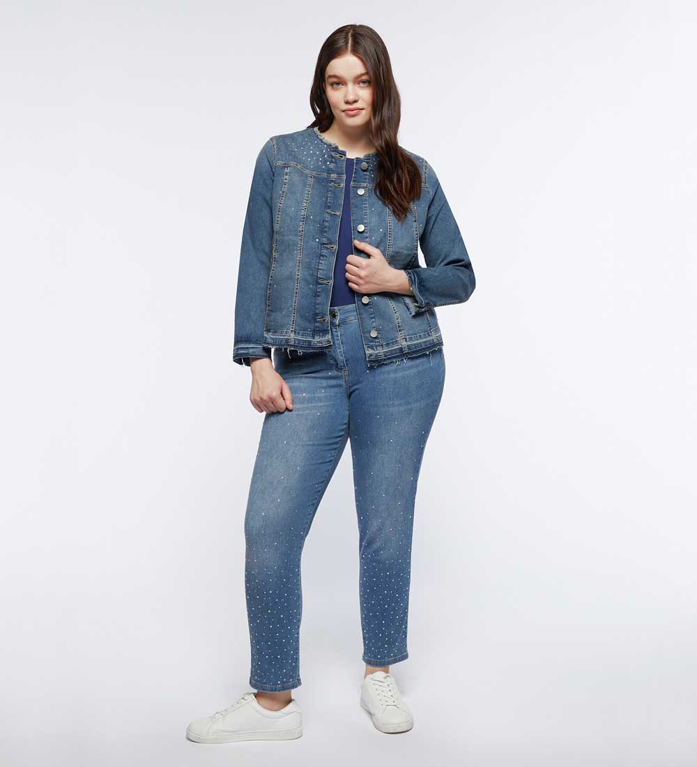 Giacca denim Fiorella Rubino Giacca denim Fiorella Rubino