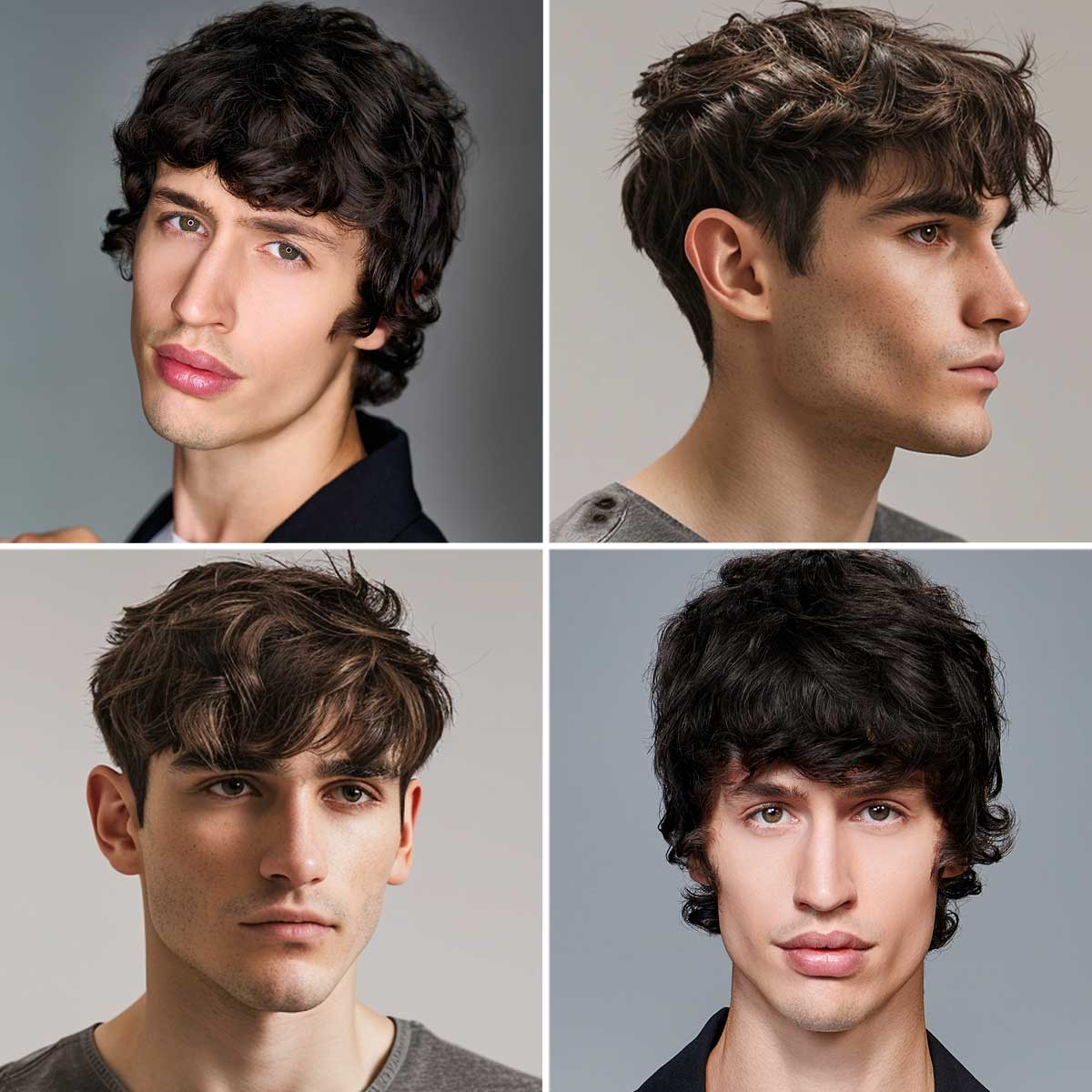 Tagli medi e corti capelli mossi Tagli medi e corti capelli mossi