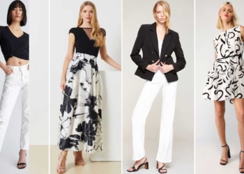 Look bianco e nero estate 2023