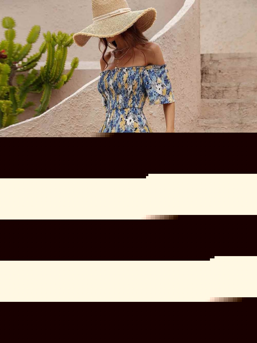 Bellissimo Abo Da Sera Lungo In Chiffon Con Stampa Floreale - Foto 12