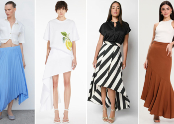 Tendenza gonne asimmetriche estate 2024