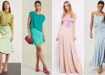 Gonne in raso estate 2024