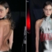 Irina Shayk sfila con make up con occhio nero