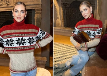Chiara Ferragni dolcevita a collo alto
