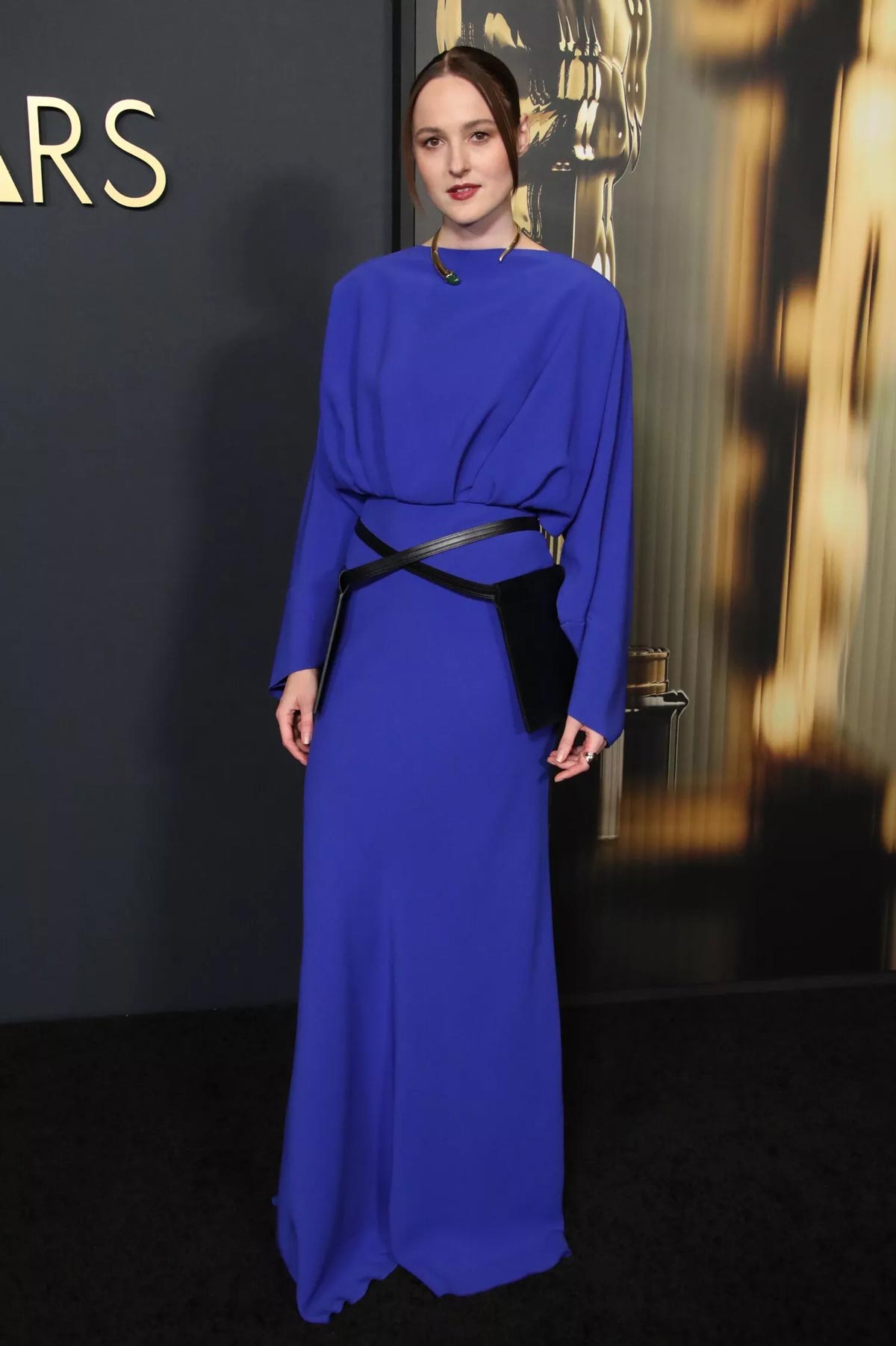 Renate Reinsve no Governors Awards 2024 na Louis Vuitton