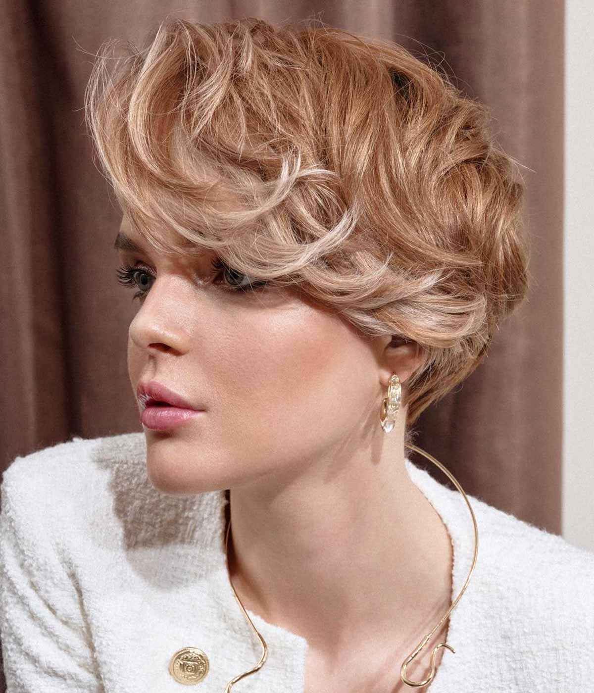 Pavel Okhapkin tagli capelli corti 2023 2024 autunno inverno Pavel Okhapkin tagli capelli corti 2023 2024 autunno inverno