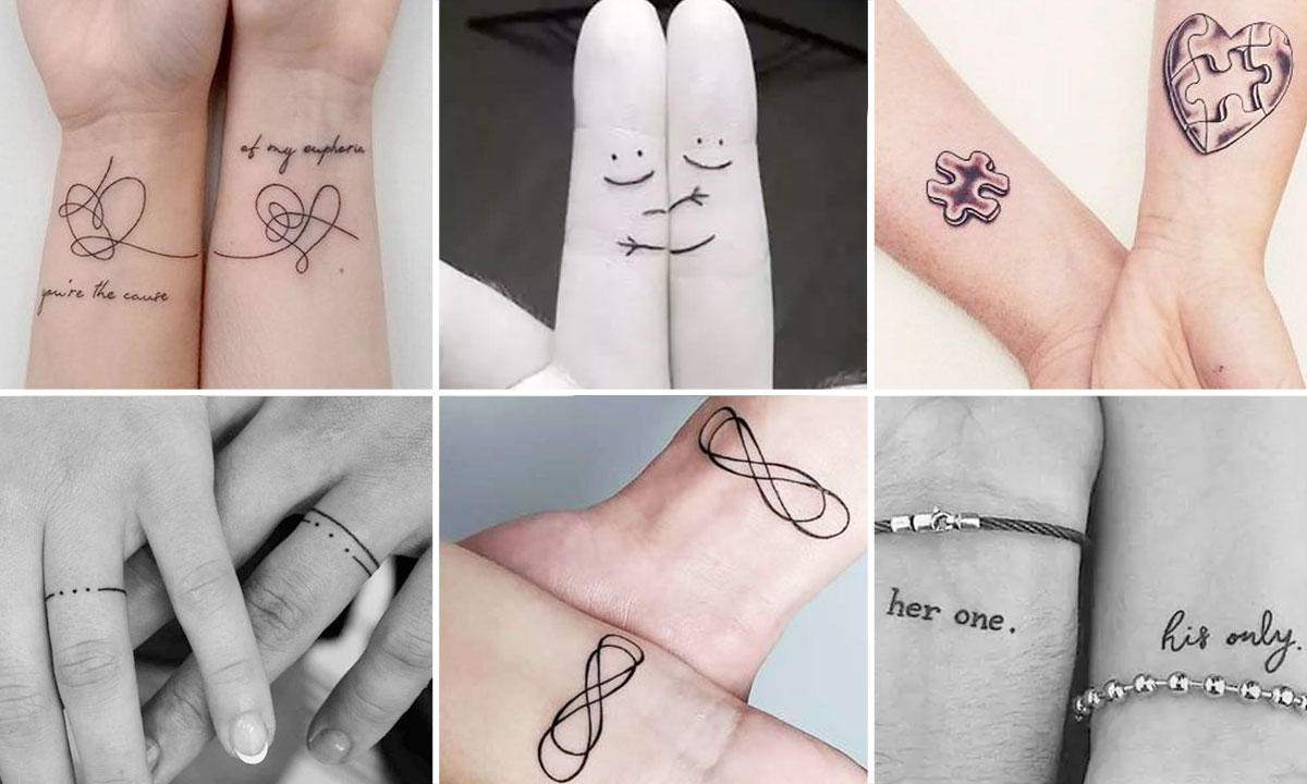 Tatuaggi di coppia: 200 immagini e idee bellissime