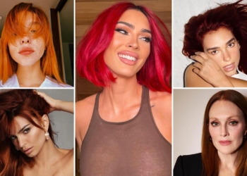Vip capelli rossi di tendenza