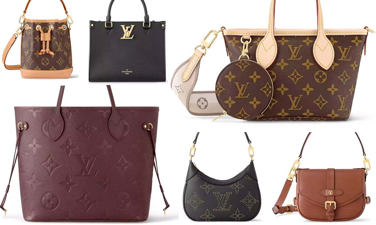 Le borse Louis Vuitton formato mini collezionate da Chiara Ferragni