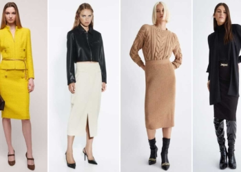 Come abbinare la gonna a tubino in inverno: idee e consigli