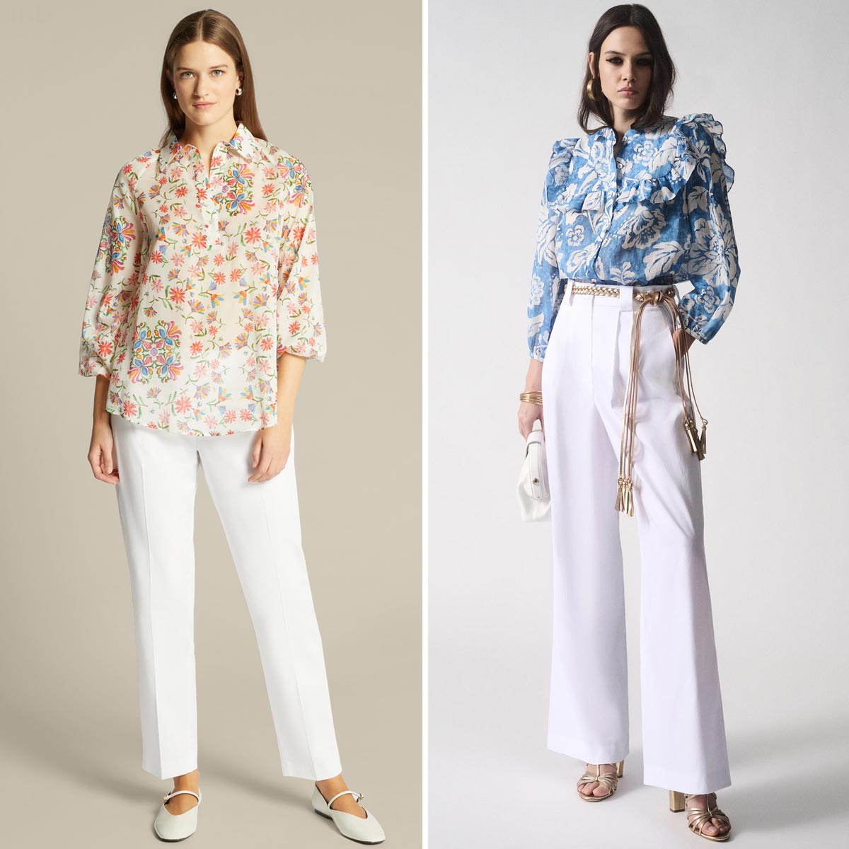 Look con camicie a fiori Look con camicie a fiori
