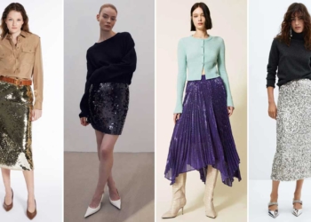 Gonne con paillettes: l'inattesa versatilità della moda 2024