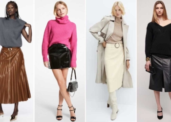 Le 11 gonne in ecopelle più belle per un autunno ad alto tasso fashion