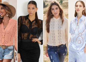 Moda camicie in pizzo 2024