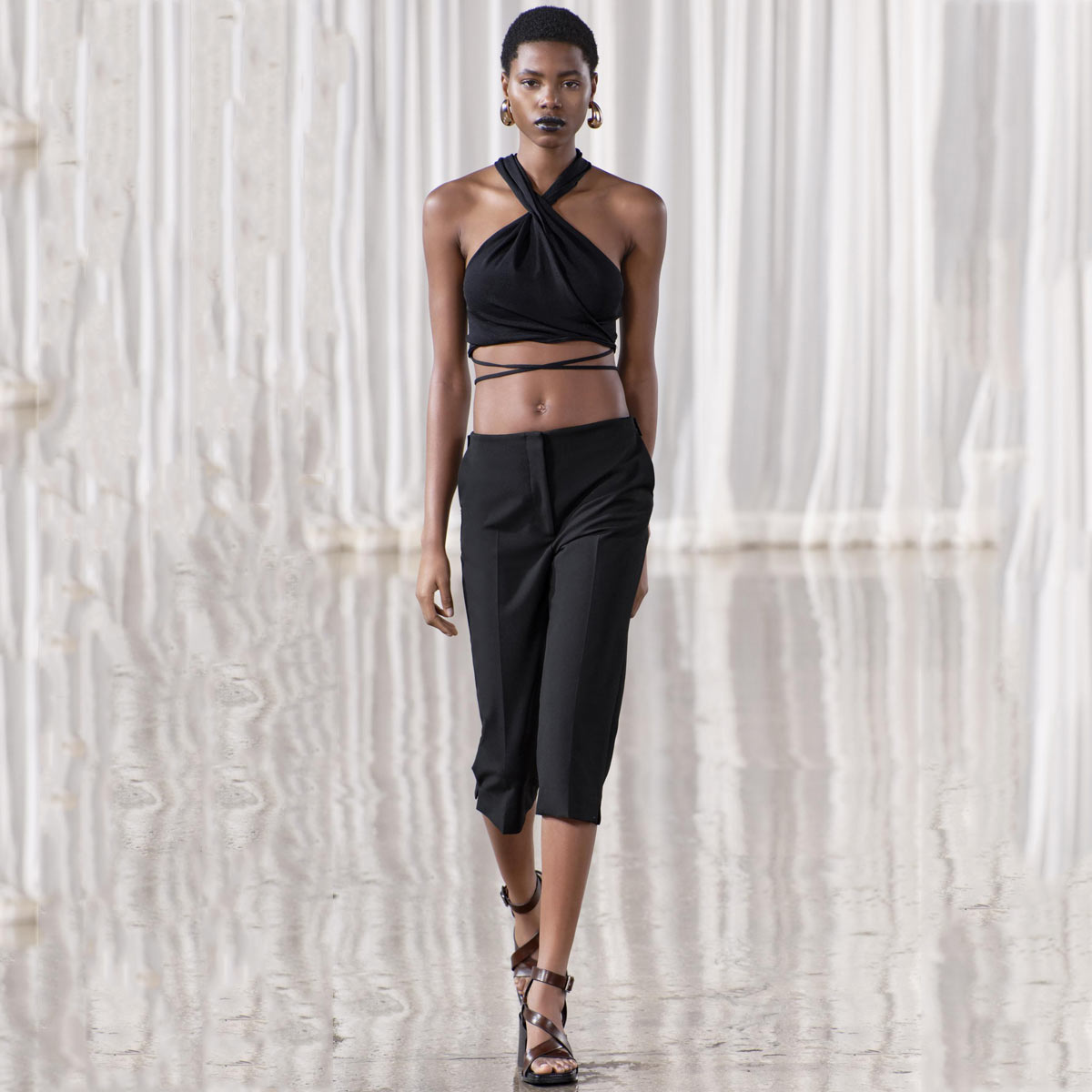 Look Zara in nero Look Zara in nero