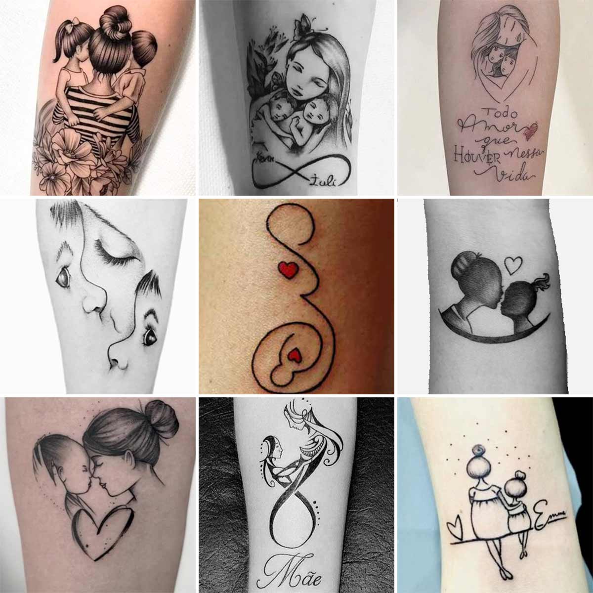 Tatuaggio Famiglia: 200 immagini e idee bellissime!