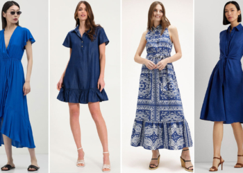 Vestiti blu estate 2024