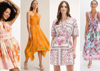 vestiti fantasia foulard tendenza estate 2024