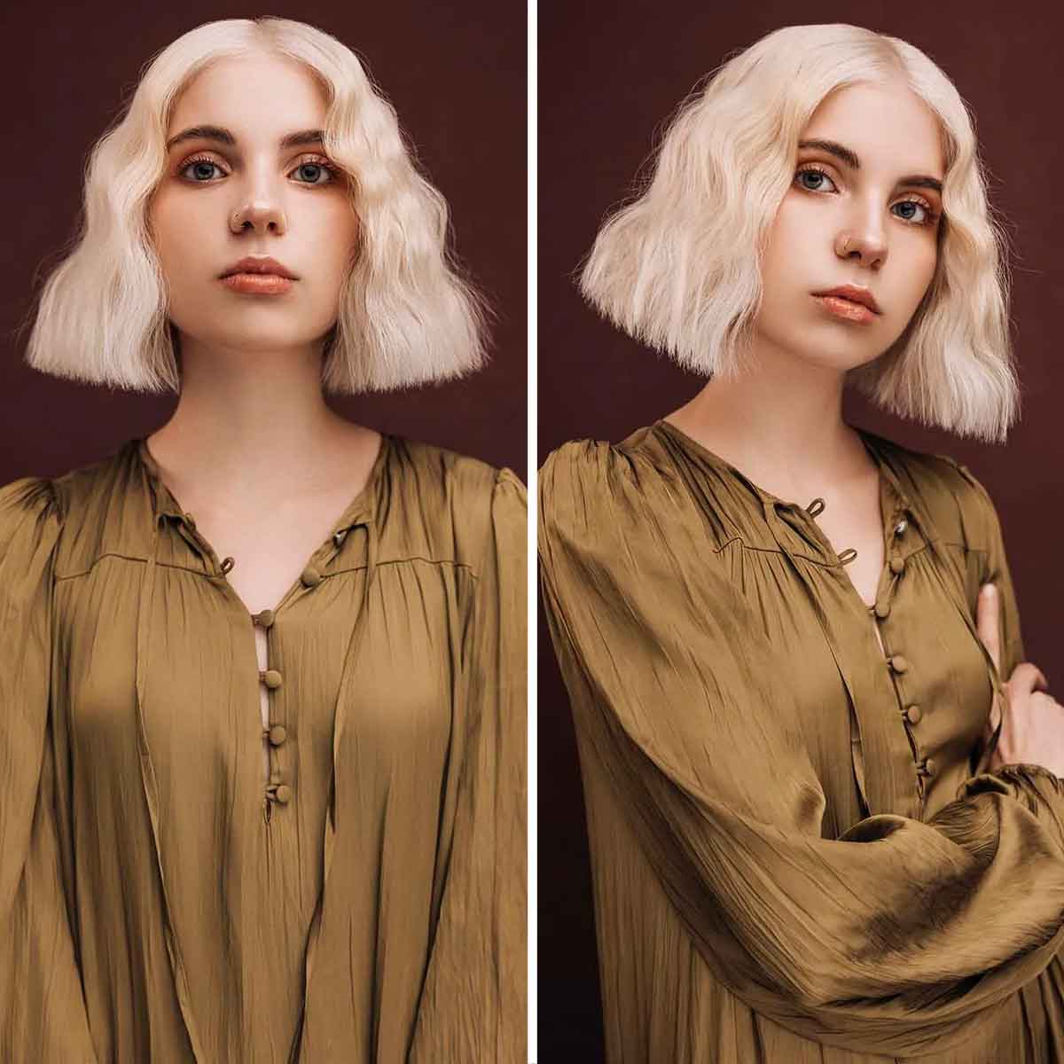 Miriam Lewring tagli capelli medi primavera estate 2025 Miriam Lewring tagli capelli medi primavera estate 2025