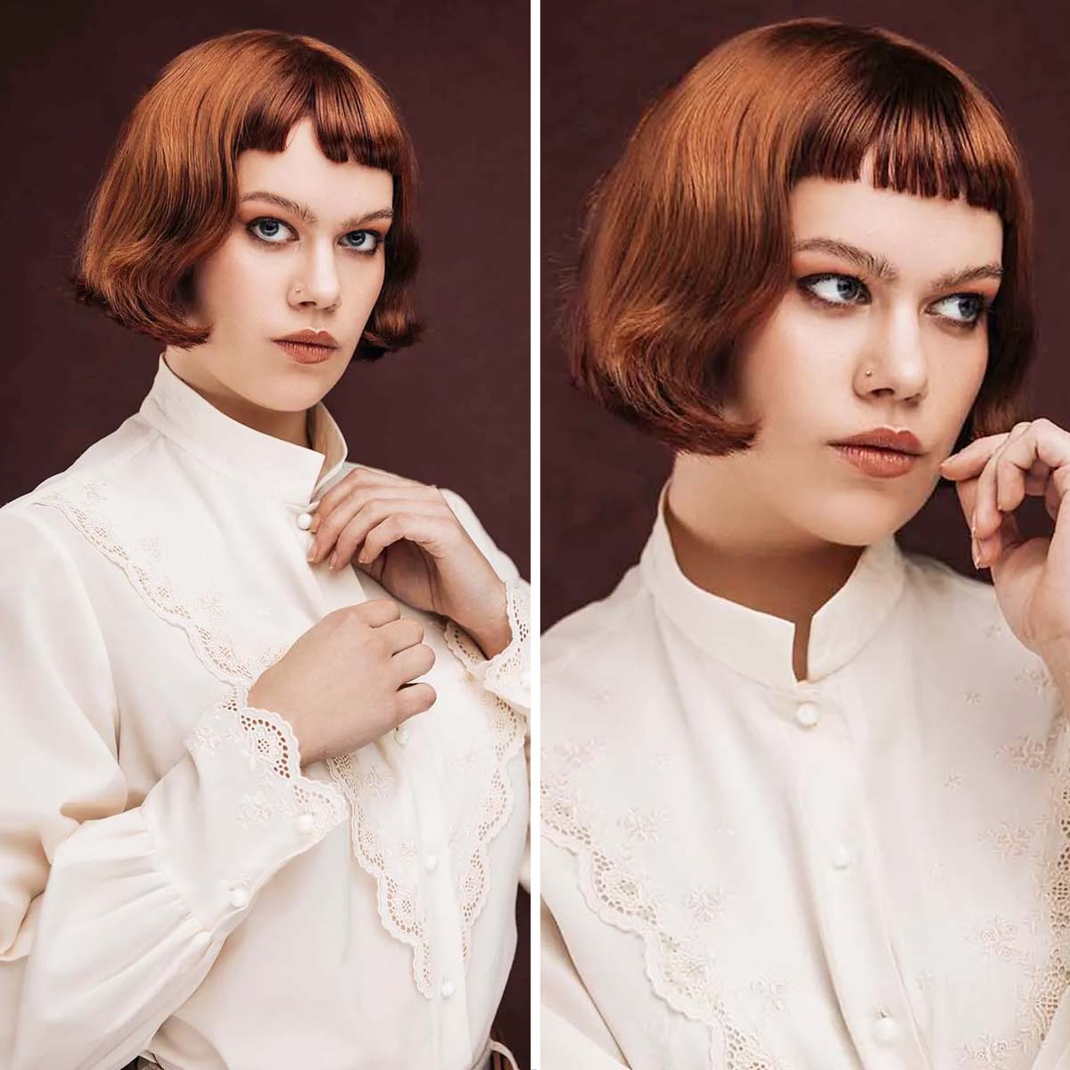 Miriam Lewring tagli capelli medi primavera estate 2025 Miriam Lewring tagli capelli medi primavera estate 2025