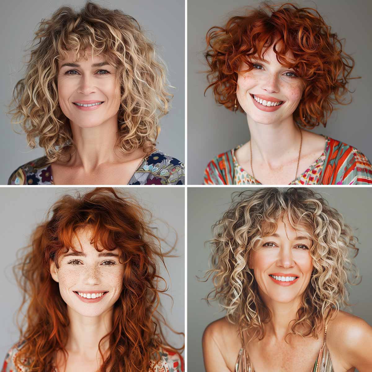 Taglio capelli curly shag Taglio capelli curly shag