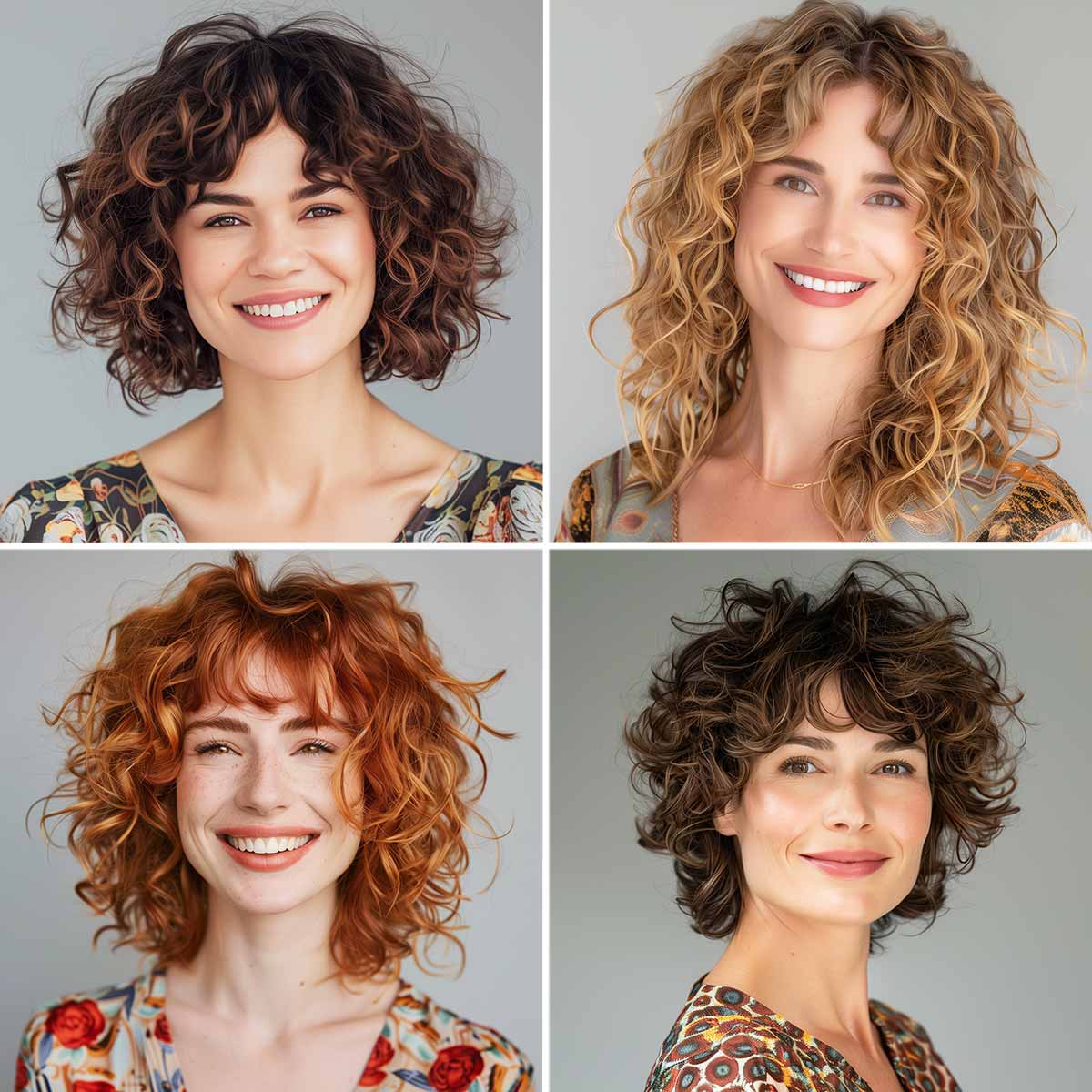 Manutenzione del taglio capelli curly shag Manutenzione del taglio capelli curly shag
