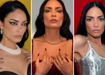 Beauty look di Elodie a Sanremo 2025