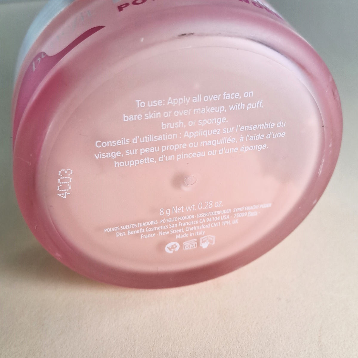 Cipria in polvere libera The POREfessional di Benefit Cosmetics Cipria in polvere libera The POREfessional di Benefit Cosmetics