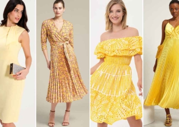 vestiti gialli estate 2024