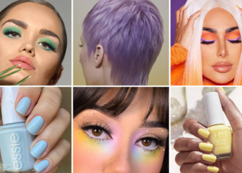 Colori pastello per trucco e smalti