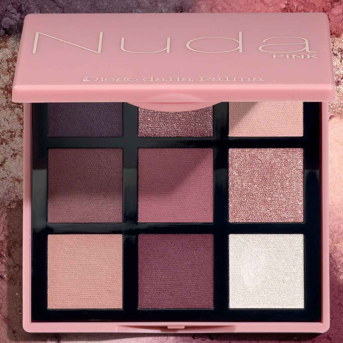 Palette trucco occhi con ombretti rosa Palette trucco occhi con ombretti rosa