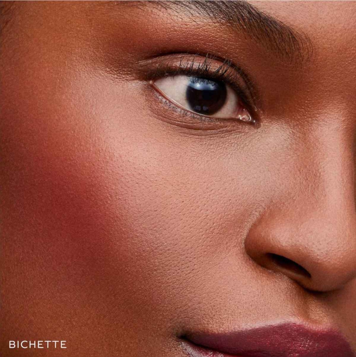 Fard di colore rosso per incarnato scuro