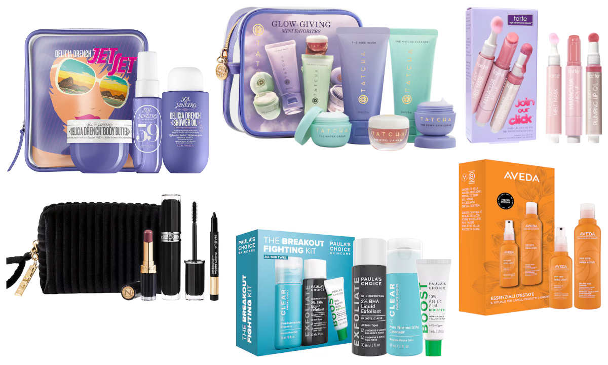Kit mini prodotti beauty per le vacanze
