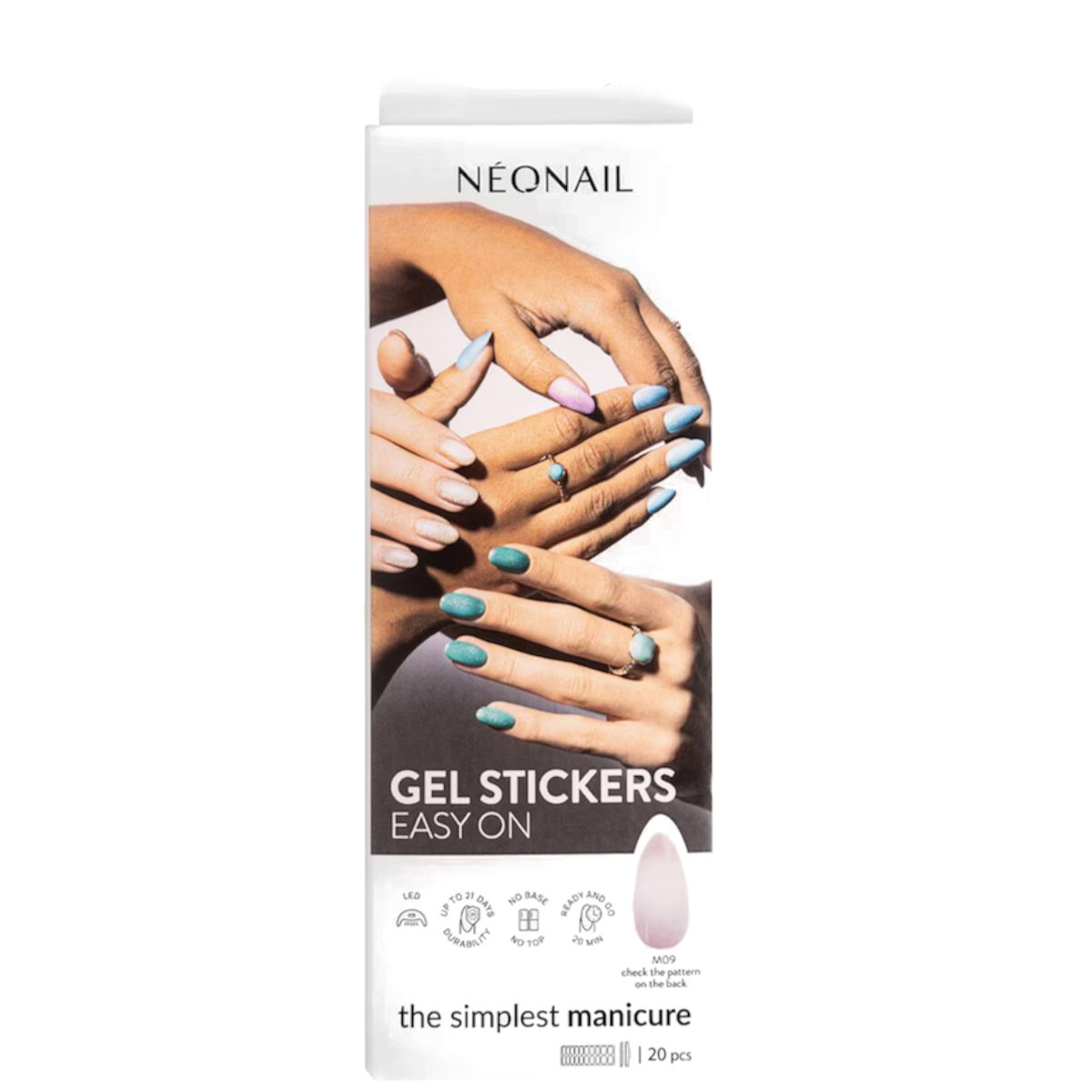Neonail unghie in gel adesive