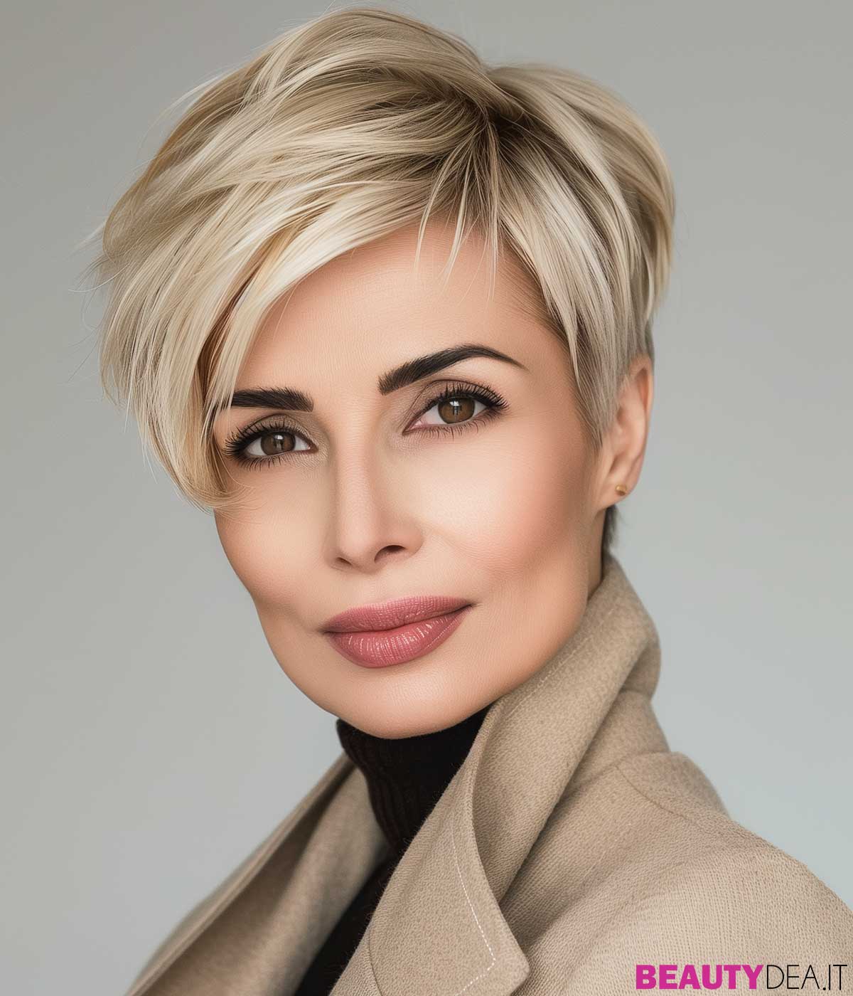 Pixie cut elegante donna over 40 Pixie cut elegante donna over 40
